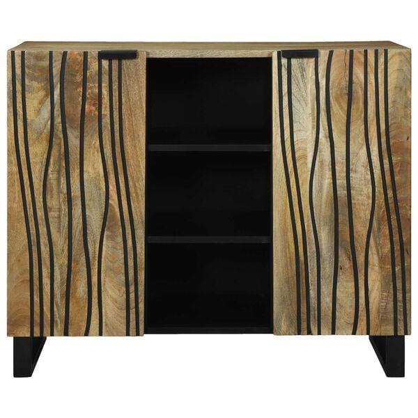 vidaXL Στηρίγμα 90x33.5x75 cm - Στερεό ξύλο μάνγκο