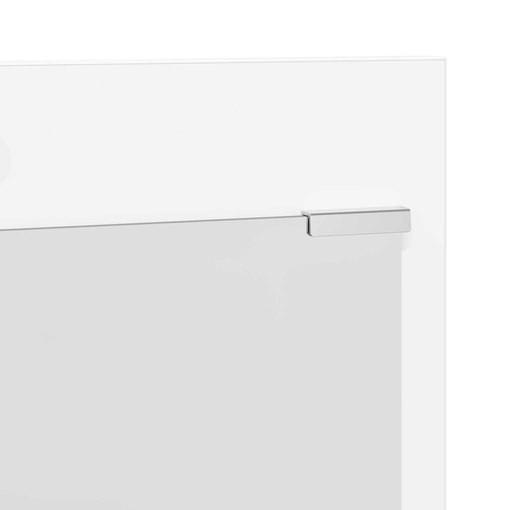 vidaXL Τοίχου Κρεμάστρα Λευκό 70 x 10 x 90 εκ. Επεξεργασμένο ξύλο
