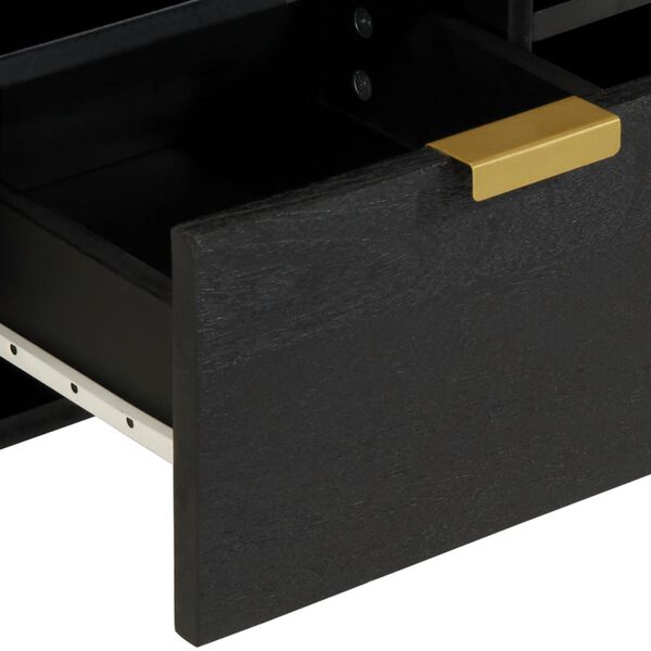 vidaXL Έπιπλο Τηλεόρασης Μαύρο 100x33x46 εκ. από Επεξεργασμένο Ξύλο