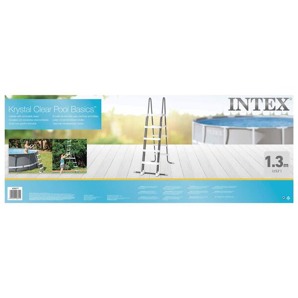 Intex Σκάλα Πισίνας Ασφαλείας με 5 Σκαλοπάτια 132 εκ.