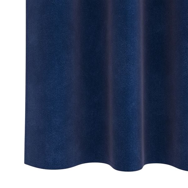 vidaXL Κουρτίνες με κουρτίνες 2 pcs Σκούρο Μπλε 140 x 245 cm Βελούδο