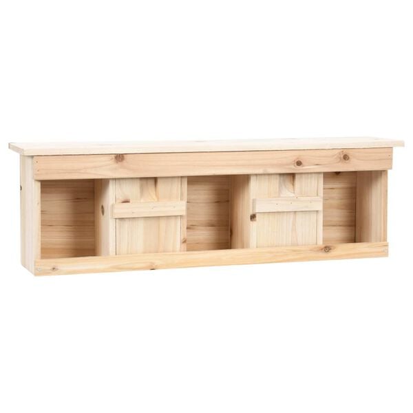 vidaXL Φωλιά για Σπουργίτια με 5 Θαλάμους 68x15x21 εκ. Ξύλο Ελάτης