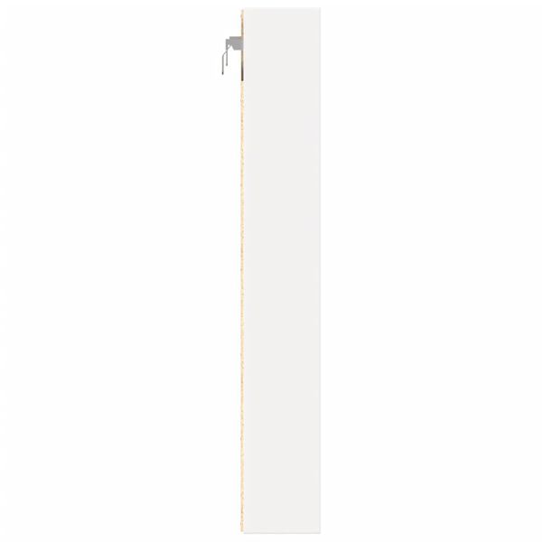 vidaXL Ραφιέρα Λευκή 60 x 8,5 x 58 εκ. από Επεξεργασμένο Ξύλο