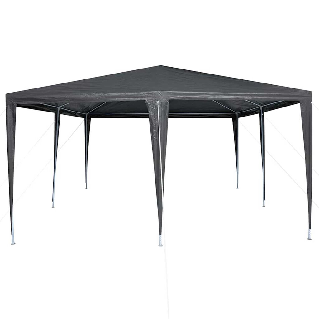 vidaXL Σκηνή Πάρτυ Ανθρακί, Λευκό 400 x 400 x 266 εκ