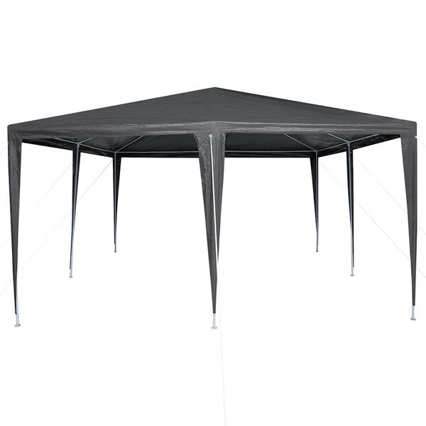 vidaXL Σκηνή Πάρτυ Ανθρακί, Λευκό 400 x 400 x 266 εκ