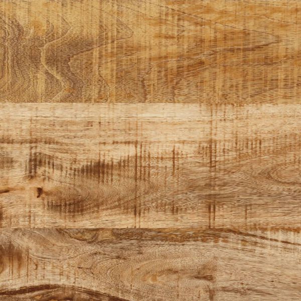 vidaXL Τραπέζι Κονσόλα 110x35x76 εκ. από Μασίφ Ακατέργαστο Ξύλο Μάνγκο