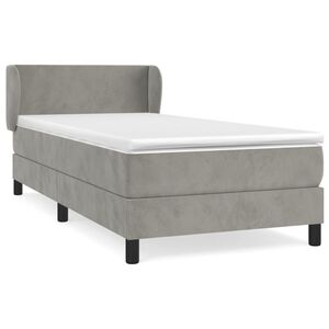 vidaXL &Kappa;&rho;&epsilon;&beta;ά&tau;&iota; Boxspring &mu;&epsilon; &Sigma;&tau;&rho;ώ&mu;&alpha; &Alpha;&nu;&omicron;&iota;&chi;&tau;ό &Gamma;&kappa;&rho;&iota; 80x200 &epsilon;&kappa;. &Beta;&epsilon;&lambda;&omicron;ύ&delta;&iota;&nu;&omicron;