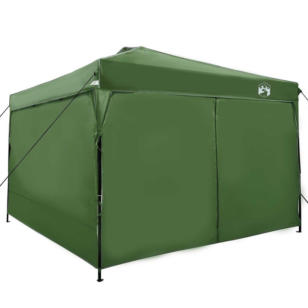 vidaXL Σκηνή Σκίασης Πράσινο 300 x 300 x 227 / 236 / 245 εκ Ύφασμα Oxford