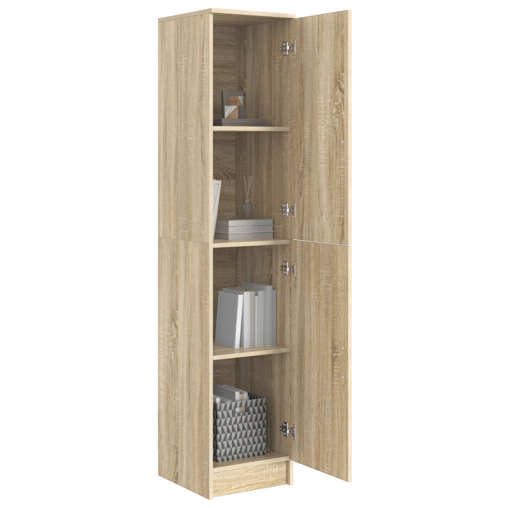 vidaXL Μπουφές Sonoma oak Μοριοσανίδες με φινίρισμα σε χρώμα Sonoma oak