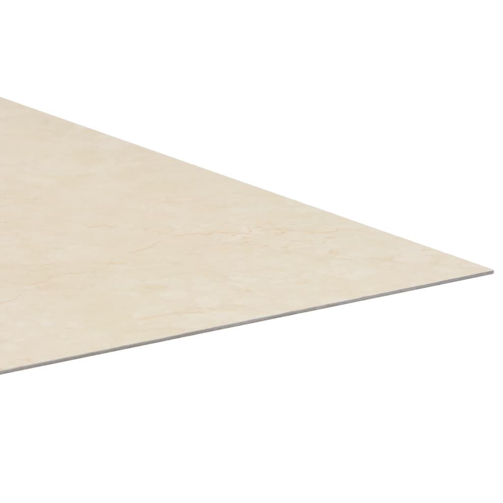 vidaXL Δάπεδο Αυτοκόλλητο Μπεζ 5,11 μ² από PVC