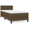 vidaXL &Kappa;&rho;&epsilon;&beta;ά&tau;&iota; Boxspring &mu;&epsilon; &Sigma;&tau;&rho;ώ&mu;&alpha; &Sigma;&kappa;&omicron;ύ&rho;&omicron; &Kappa;&alpha;&phi;έ 80x200 &epsilon;&kappa;. &Upsilon;&phi;&alpha;&sigma;&mu;ά&tau;&iota;&nu;&omicron;