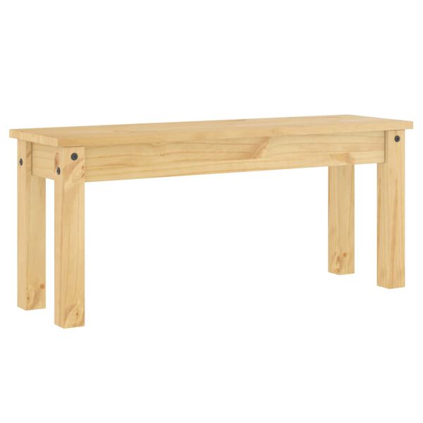 vidaXL Πάγκος Τραπεζαρίας Panama 105x30x45 εκ. από Μασίφ Ξύλο Πεύκου