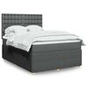 vidaXL &Kappa;&rho;&epsilon;&beta;ά&tau;&iota; Boxspring &mu;&epsilon; &Sigma;&tau;&rho;ώ&mu;&alpha; &Sigma;&kappa;&omicron;ύ&rho;&omicron; &Gamma;&kappa;&rho;&iota; 140x200 &epsilon;&kappa; &Upsilon;&phi;&alpha;&sigma;&mu;ά&tau;&iota;&nu;&omicron;