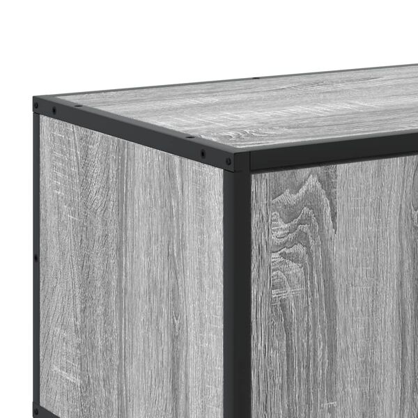vidaXL Έπιπλο Τηλεόρασης Γκρι Sonoma 210x35x41 εκ. από Επεξεργ. Ξύλο