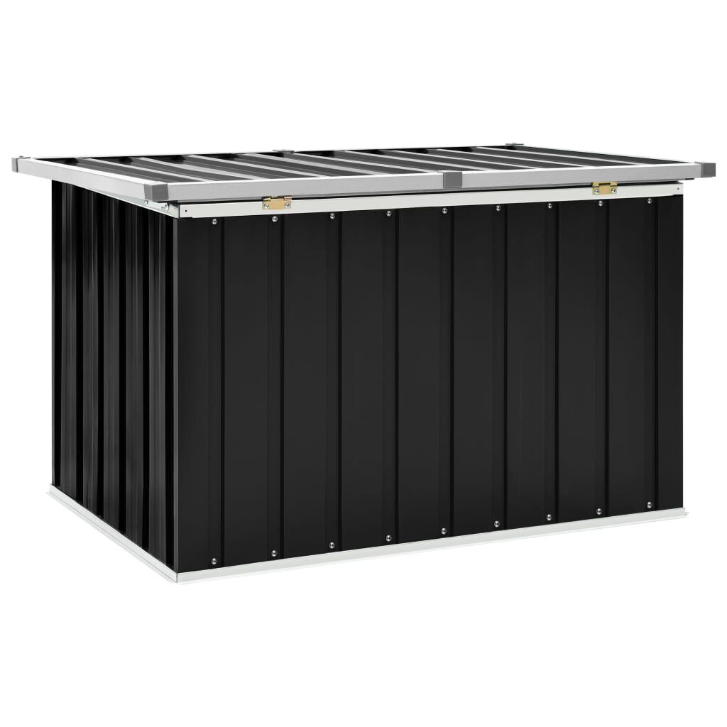 vidaXL Μπαούλο Αποθήκευσης Κήπου Ανθρακί 109 x 67 x 65 εκ.