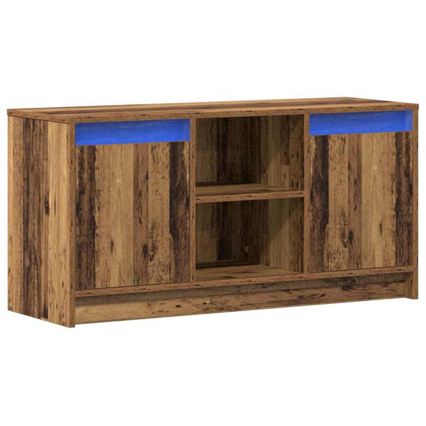 vidaXL Ντουλάπι TV Καφέ 100 x 34 x 50 εκ Επεξεργασμένο ξύλο