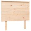 vidaXL Σκελετός Κρεβατιού Χωρίς Στρώμα 100x200 εκ. Μασίφ Πεύκο
