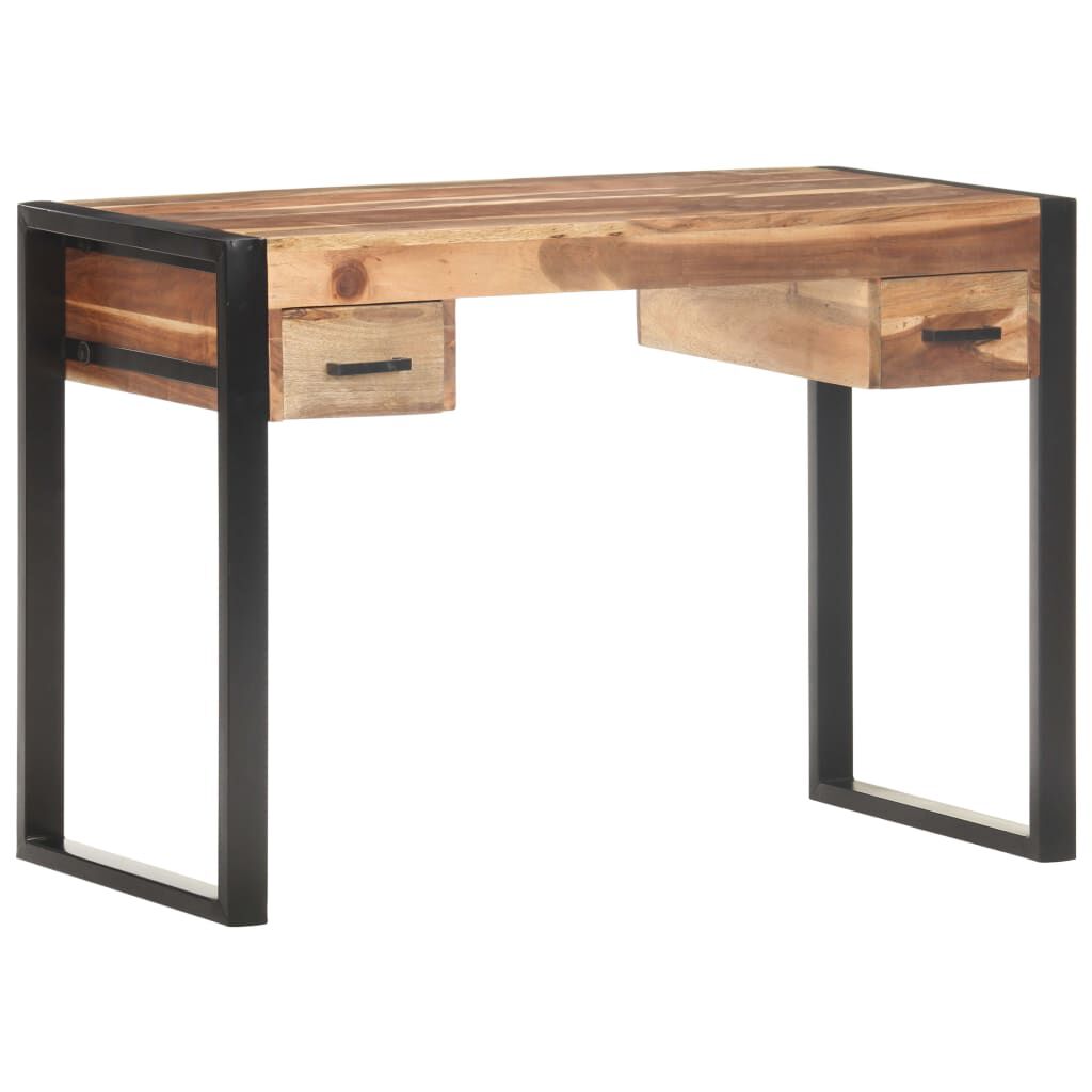 vidaXL Γραφείο 110 x 50 x 76 εκ. από Μασίφ Ξύλο