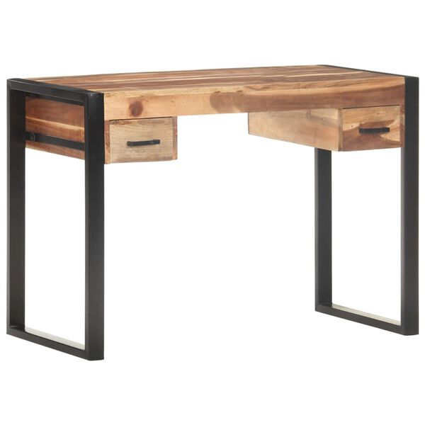vidaXL Γραφείο 110 x 50 x 76 εκ. από Μασίφ Ξύλο
