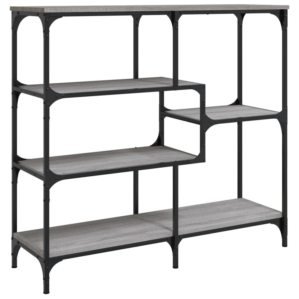 vidaXL Τραπέζι Κονσόλα Γκρι Sonoma 103x32x95 εκ. Επεξεργασμένο Ξύλο