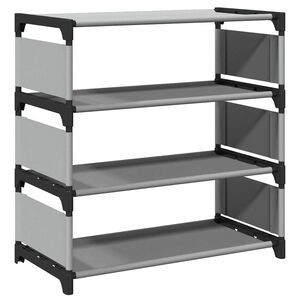 vidaXL &Rho;ά&phi;&iota; &pi;&alpha;&pi;&omicron;&upsilon;&tau;&sigma;&iota;ώ&nu; 4 &epsilon;&pi;&iota;&pi;έ&delta;&omega;&nu; &gamma;&kappa;&rho;&iota; 54x28x55 cm &mu;&eta; &upsilon;&phi;&alpha;&sigma;&mu;έ&nu;&omicron; ύ&phi;&alpha;&sigma;&mu;&alpha;