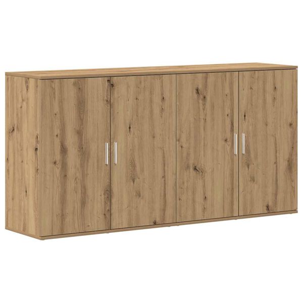 vidaXL &Pi;&lambda;&alpha;ϊ&nu;ό &gamma;&rho;&alpha;&phi;&epsilon;ί&omicron; 2 pcs Artisan Oak 79 x 38 x 80 &epsilon;&kappa;.