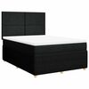 vidaXL &Kappa;&rho;&epsilon;&beta;ά&tau;&iota; Boxspring &mu;&epsilon; &Sigma;&tau;&rho;ώ&mu;&alpha; &Mu;&alpha;ύ&rho;&omicron; 160x200 &epsilon;&kappa;. &Upsilon;&phi;&alpha;&sigma;&mu;ά&tau;&iota;&nu;&omicron;