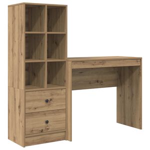 vidaXL &Gamma;&rho;&alpha;&phi;&epsilon;ί&omicron; Artisan Oak 135,5 x 40 x 127 &epsilon;&kappa; 2 &tau;&mu;&chi;.