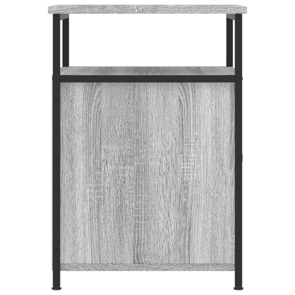 vidaXL Κομοδίνο Γκρι Sonoma 40 x 42 x 60 εκ. από Επεξεργασμένο Ξύλο