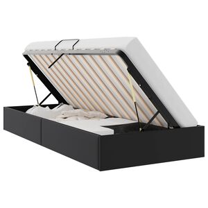 vidaXL &Kappa;&rho;&epsilon;&beta;ά&tau;&iota; &Alpha;&pi;&omicron;&theta;ή&kappa;&eta;&sigmaf; &mu;&epsilon; &alpha;&pi;&omicron;&theta;ή&kappa;&epsilon;&upsilon;&sigma;&eta; &Mu;&alpha;ύ&rho;&omicron; 100 x 190 cm &Tau;&epsilon;&chi;&nu;&eta;&tau;ό &delta;έ&rho;&mu;&alpha;