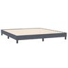 vidaXL Box Spring &Kappa;&rho;&epsilon;&beta;ά&tau;&iota; &mu;&epsilon; &sigma;&tau;&rho;ώ&mu;&alpha;&tau;&alpha; &Sigma;&kappa;&omicron;ύ&rho;&omicron; &gamma;&kappa;&rho;&iota; 180x210 cm Velvet