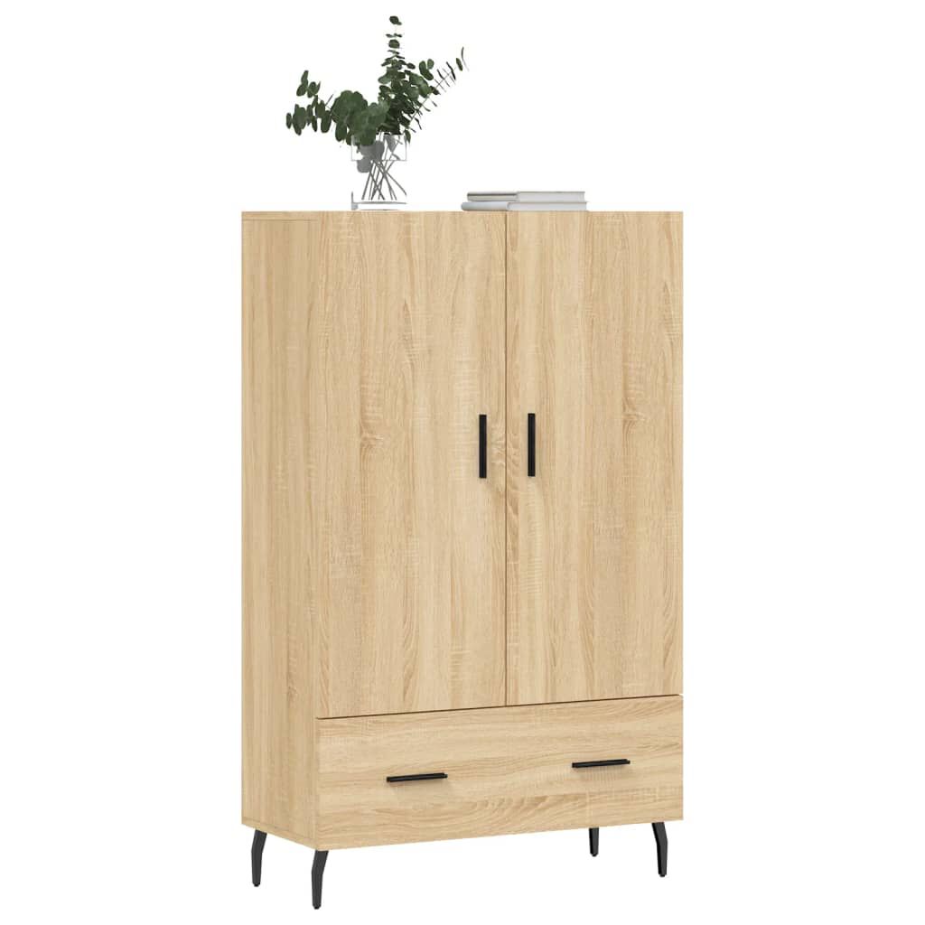 vidaXL Ντουλάπα Sonoma Δρυς 69,5 x 31 x 115 εκ. από Επεξεργασμένο Ξύλο