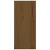 vidaXL Κάβα Κρασιών Μελί 56x25x56 εκ. από Μασίφ Ξύλο Πεύκου