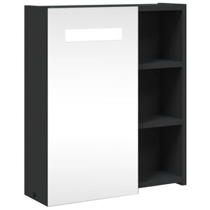vidaXL &Kappa;&alpha;&theta;&rho;έ&phi;&tau;&eta;&sigmaf; &Mu;&pi;ά&nu;&iota;&omicron;&upsilon; &mu;&epsilon; &Nu;&tau;&omicron;&upsilon;&lambda;ά&pi;&iota; & LED &Mu;&alpha;ύ&rho;&omicron; 45 x 13 x 52 &epsilon;&kappa;.