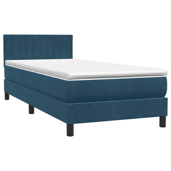 vidaXL &Kappa;&rho;&epsilon;&beta;ά&tau;&iota; Boxspring &mu;&epsilon; &Sigma;&tau;&rho;ώ&mu;&alpha; &Sigma;&kappa;&omicron;ύ&rho;&omicron; &Mu;&pi;&lambda;&epsilon; 80x220 &epsilon;&kappa;. &Beta;&epsilon;&lambda;&omicron;ύ&delta;&iota;&nu;&omicron;