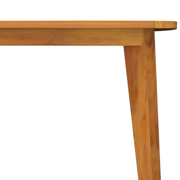 vidaXL Τραπέζι Κήπου 110 x 110 x 75 εκ. από Μασίφ Ξύλο Ακακίας