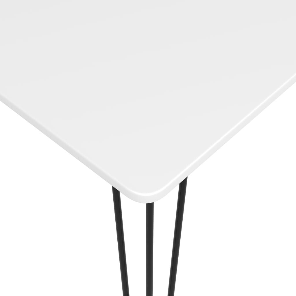 vidaXL Τραπέζι Μπαρ Λευκό 120 x 60 x 105 εκ.
