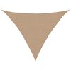 vidaXL &Pi;&alpha;&nu;ί &Sigma;&kappa;ί&alpha;&sigma;&eta;&sigmaf; Taupe 2,5 x 2,5 x 3,5 &mu;. &alpha;&pi;ό HDPE 160 &gamma;&rho;/&mu;&sup2;