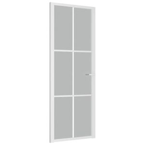 vidaXL &Epsilon;&sigma;&omega;&tau;&epsilon;&rho;&iota;&kappa;ή &Pi;ό&rho;&tau;&alpha; 76 x 201,5 &epsilon;&kappa;. &Lambda;&epsilon;&upsilon;&kappa;ό &Mu;&alpha;&tau; &Gamma;&upsilon;&alpha;&lambda;ί &kappa;&alpha;&iota; &Alpha;&lambda;&omicron;&upsilon;&mu;ί&nu;&iota;&omicron;