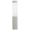 vidaXL Εξωτερικά Φωτιστικά Τοίχου 2 pcs Ασημί 10.5 x 6 x 35 εκ.