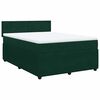 vidaXL &Kappa;&rho;&epsilon;&beta;ά&tau;&iota; Boxspring &mu;&epsilon; &Sigma;&tau;&rho;ώ&mu;&alpha; &Sigma;&kappa;&omicron;ύ&rho;&omicron; &Pi;&rho;ά&sigma;&iota;&nu;&omicron; 140x190&epsilon;&kappa;. &Beta;&epsilon;&lambda;&omicron;ύ&delta;&iota;&nu;&omicron;