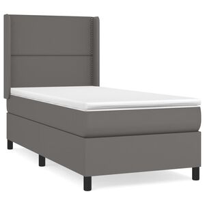 vidaXL &Kappa;&rho;&epsilon;&beta;ά&tau;&iota; Boxspring &mu;&epsilon; &Sigma;&tau;&rho;ώ&mu;&alpha; &Gamma;&kappa;&rho;&iota; 100x200&epsilon;&kappa;. &alpha;&pi;ό &Sigma;&upsilon;&nu;&theta;&epsilon;&tau;&iota;&kappa;ό &Delta;έ&rho;&mu;&alpha;