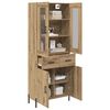 vidaXL Highboard Artisan Oak 69,5 x 34 x 180 &epsilon;&kappa;. &Epsilon;&pi;&epsilon;&xi;&epsilon;&rho;&gamma;&alpha;&sigma;&mu;έ&nu;&omicron; &xi;ύ&lambda;&omicron;