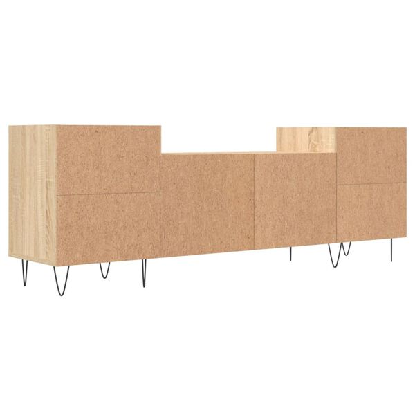 vidaXL Έπιπλο Τηλεόρασης Sonoma Δρυς 160x35x55 εκ. Επεξ. Ξύλο