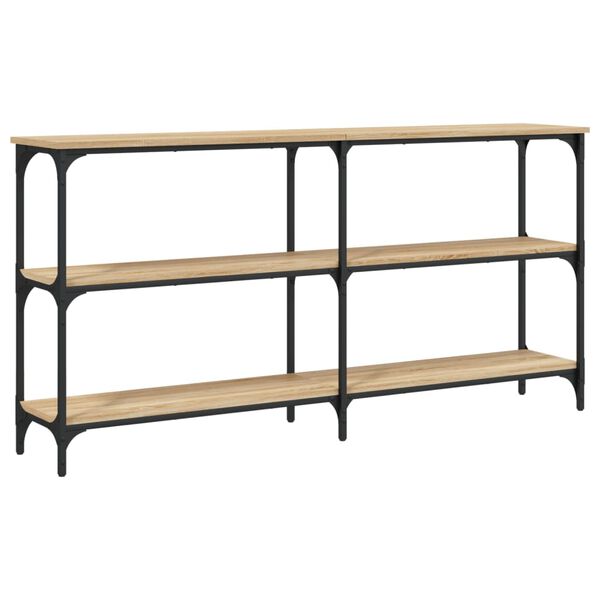 vidaXL Τραπέζι Κονσόλα Sonoma Δρυς 150x29x75 εκ. Επεξεργασμένο Ξύλο