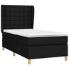 vidaXL &Kappa;&rho;&epsilon;&beta;ά&tau;&iota; Boxspring &mu;&epsilon; &Sigma;&tau;&rho;ώ&mu;&alpha; &Mu;&alpha;ύ&rho;&omicron; 80 x 200 &epsilon;&kappa;. &Upsilon;&phi;&alpha;&sigma;&mu;ά&tau;&iota;&nu;&omicron;