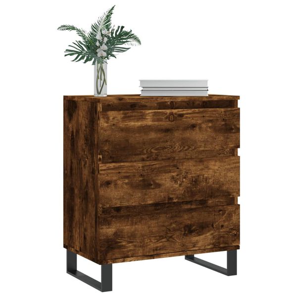 vidaXL Ντουλάπι Καπνιστή Δρυς 60x35x70 εκ. από Επεξεργασμένο Ξύλο