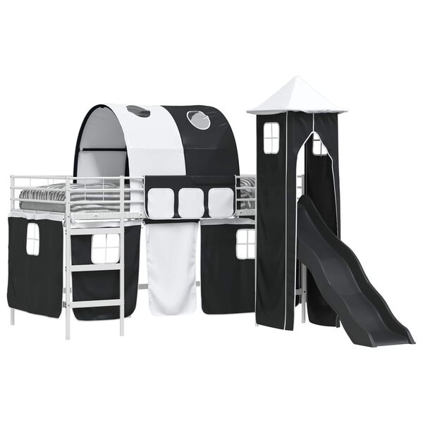 vidaXL &Kappa;&rho;&epsilon;&beta;ά&tau;&iota; &kappa;&omicron;&upsilon;&kappa;έ&tau;&alpha;&sigmaf; &gamma;&iota;&alpha; &pi;&alpha;&iota;&delta;&iota;ά &Lambda;&epsilon;&upsilon;&kappa;ό &kappa;&alpha;&iota; &Mu;&alpha;ύ&rho;&omicron; 79,5 x 200 &epsilon;&kappa;.