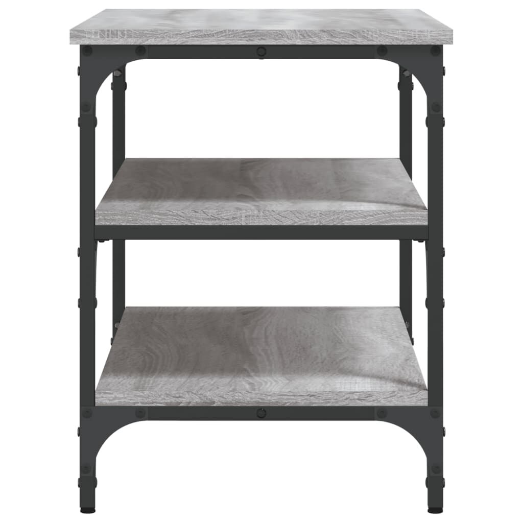 vidaXL Παπουτσοθήκη Γκρι Sonoma 70x38,5x49 εκ. από Επεξεργασμένο Ξύλο
