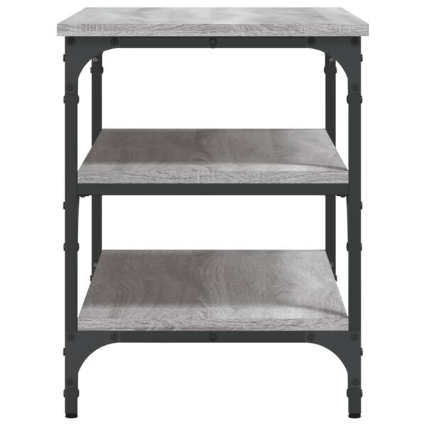vidaXL Παπουτσοθήκη Γκρι Sonoma 70x38,5x49 εκ. από Επεξεργασμένο Ξύλο